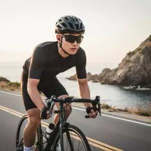 [에이치플러스몰]자전거 변색 편광 고글 라이딩 눈부심 방지 바람막이 스포츠