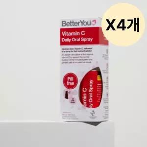 [하프클럽/기타]스파톤 비타민C 스프레이 베러유 50ml X4개