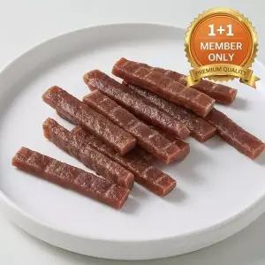 [하프클럽/셀러허브(펫)]헬로마이펫 애견 수제간식 져키 100g 모음 선택 1+1  1+1 소고기져키 100g+100g