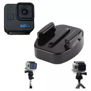 [셀러에이드]고프로11 미니 호환 액션캠 삼각대 스탠드 연결 1/4 베이스 마운트