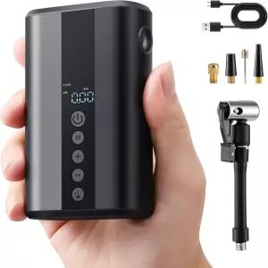 게이지 고압 프레스타 및 슈레이더 밸브와 호환되는 바닥 자전거 펌프를 갖춘 AUMENTA