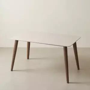 스코나 리오나 양면 포세린 세라믹 1400 4인 식탁 테이블