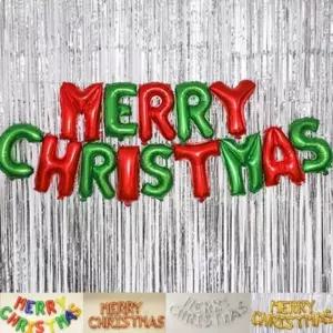 산타 루돌프 메리크리스마스 은박풍선 가랜드 max 홈 gUV2+6zkZ