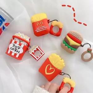 패스트푸드 실리콘 에어팟 케이스 NAS3+8vDv