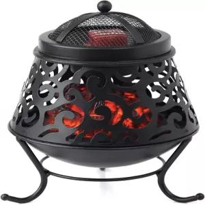 NNG 파이어 피트 왁스 멜트 워머 메탈 버너 캔들 향이 나는 큐브를 녹이기 위한 일렉트릭 홈 데코 및