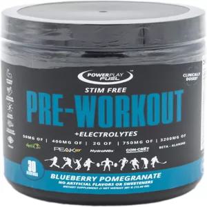 파워 플레이 전해질이 함유된 모든 천연 운동 전 파우더 - 스팀 프리 자연 감미료 고성능 펌프 포커스 및