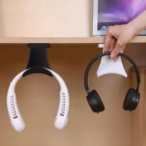 책상 헤드셋 헤드폰 고정형 걸이 보관 거치대 1P ylw4+8jiX