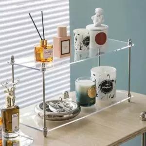 [JED] 선반 투명 주방양념선반 2단 아크릴 DIY 싱크대선반