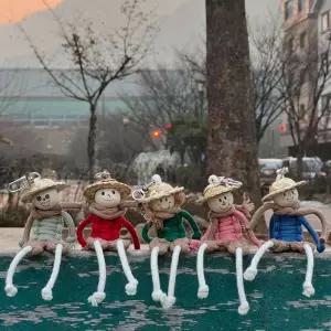 나만의 허수아비 마크라메 걱정인형 만들기 DIY 키링 xyu7+8WYE