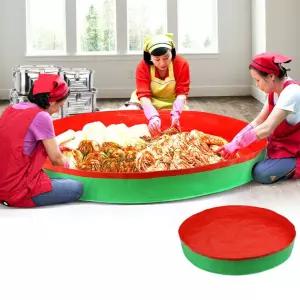 김장매트 무봉제 김치 하기 버무리기 방수 비닐 김장용품