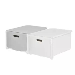 스토리지박스 수납함 오피스 주방 홈 인테리어 블럭형 ROOMAX 정리함