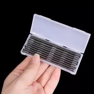 호환  10Pcs 카바이드 플레너 블레이드 목공 용 82mm x 5.5mm x 1.2mm 부드러운 하드 우드 합판 보드 내구