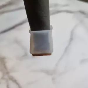 세트 4개 사각 발 다리 특대형 캡 커버 의자 실리콘 PzX4+1Rpz