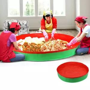 김장매트 김치 무봉제 하기 버무리기 방수 비닐 120