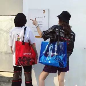 여름 비치백 큰사이즈 투명 젤리가방 TOf2+1fTf