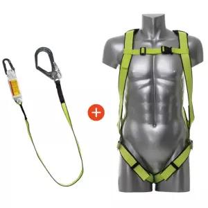 허리벨트없는 대구경 웨빙죔줄 전체식 안전벨트 경량파우치 KC인증 형고리