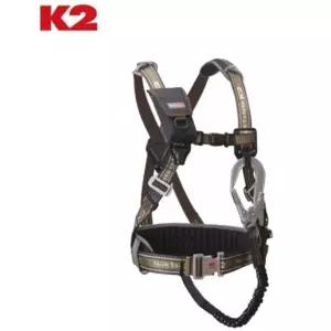 K2 세이프티 건설용 산업인증 그네형 상체식 안전벨트 추락방지 현장용 경량