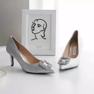 국내제작 사각 큐빅 장식 미들굽 펌프스힐 웨딩구두Y iDf4+4tra