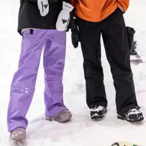 스키팬츠 방한 보드 방수 방풍 슬로프핏 경량 스판 스노우 바지
