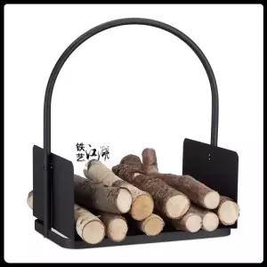 글램핑 벽난로 장작바구니 거치대 M27 정리대