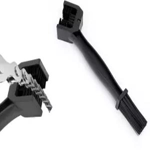 지시너 모터사이클 체인 브러시 이중 끝 있는 자전거 청소 내구성 모터 및 기어 유지 관리 도구 액세서리