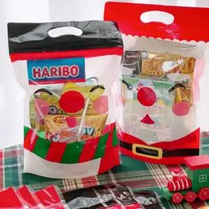 지퍼백 50p 구디백 지퍼백 크리스마스 자동차 손잡이형 지퍼백 포장