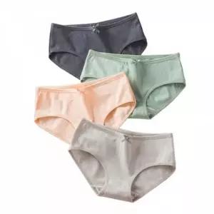 코튼 리본 삼각 여성팬티 6장 언더웨어 면팬티 여자팬 여자팬티 여성팬티
