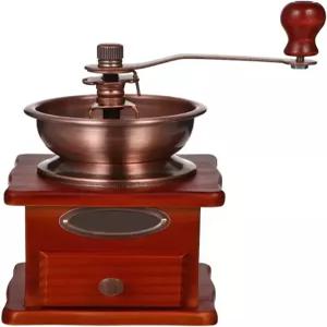 카빌록 수동 커피 원두 그라인더 6.69인치 콘 핸드 휴대용 컴팩트 언 핸들 버 그라인딩 여행용 및 머신