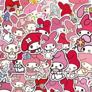 캐리어 다이어리 마이멜로디 50장 스티커 리무버블 캐 YKO3+9bqe