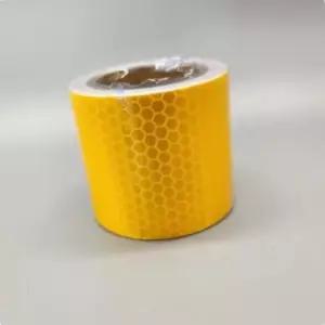 안전테이프 작업야광테이프 안전 반사 경고 야광 테이프 노랑