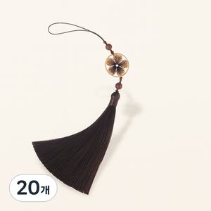 잇츠K 황금연화 비즈 태슬 / 전통 보자기 선물 포장 장식 답례