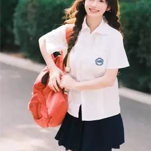 졸업사진 대만 의상 단체 컨셉 교복학원풍 촬영 졸사 유니폼 스쿨룩 졸업 여자 할로윈