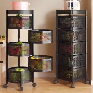 양파보관함 감자 야채 정리 그릇 4층 비조립 보관 보관함 흰색 신형 베란다