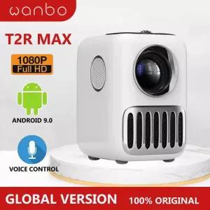 천장 소음 서브 미니 블루투스 완보 T2R MAX 프로젝터 글로벌 버전 풀 HD 1080P LED 와이파이 BT 4K 1920x1
