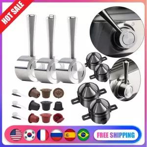 커피 머신 추출기 부품 악세사리 스테인레스 스틸 레버 교체 스팀 실버 액세서리 바리스타 프로 익스프레스