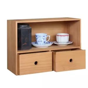 원목 식탁정리함 소품 선반 정리대 정리 수납 식탁 덮개형 보관함 주방 약