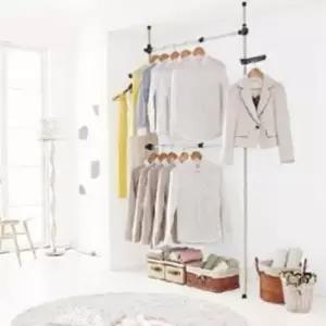 [JED] 고정식 행거 옷걸이행거 2단 기둥행거 25mm