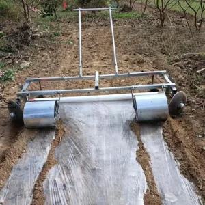 비닐 멀칭기 농기계 관리기 텃밭 피복기 배토기 경운기 농업용 수동 고랑