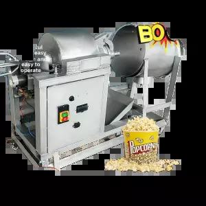 업소용 대형 자동 원터치 스텐재질 팝콘머신 간편조작