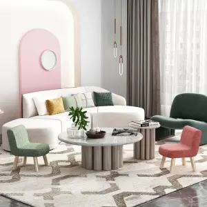 라운지 소파 푸프 의자 발받침 1인 좌식 인테리어 좌식스툴