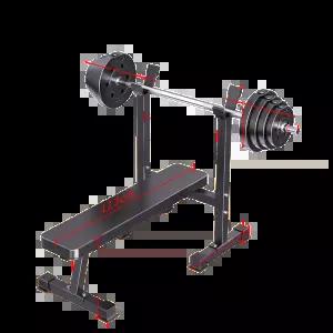 벤치프레스 스쿼트랙 가정용 덤벨세트 조절식 올인원