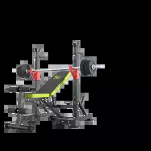 가정용 벤치프레스 스쿼트랙 조절식 300kg 중량세트
