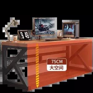 원목 컴퓨터책상 2인용 사무용 대형 견고 데스크