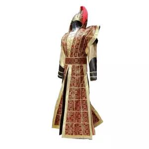 이순신 삼국지 복장 고대 모자 장군 연극 레드 갑옷 XS 장수 제외 공연