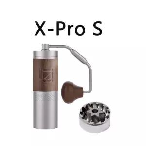 커피 머신 추출기 부품 악세사리 1Zpresso XProS 수동 그라인더 휴대용 밀 외부 조정 스테인레스 스틸 버
