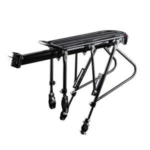 알루미늄 합금 자전거 리어랙 퀵 릴리스 산악 화물 선반 사이클링 액세서리 싱글 스피드 러기지 캐리어