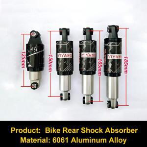 자전거 후방 충격 흡수 장치 Rockshox 스프링 서스펜션 Amortiguador Bold MTB 전기 스쿠터 Rock Shock 액