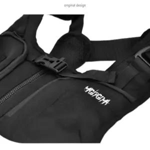 스키 힙색 크로스백 수납 블랙 스노우보드 가방 체스트백 가슴 셀카봉