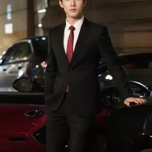 [50 흰머리 50 가발 50대 카니카렌 DS4 아빠 화이트] [100 백발] 정수리 통가