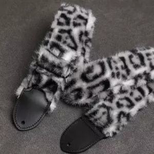 기타 스트랩 일렉 통기타 어깨끈 퍼 레오파드 멜빵 베이스 어쿠스틱 A 호피